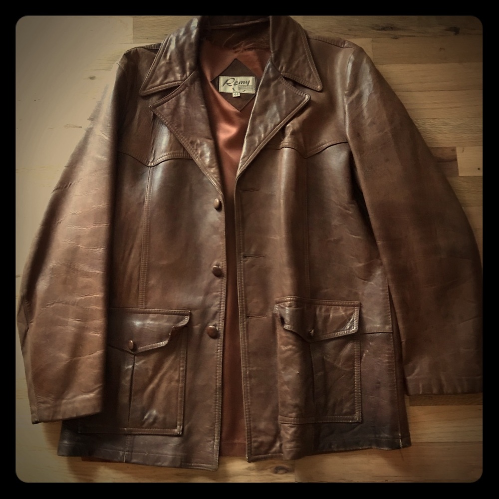 Awesome vintage leather jacket